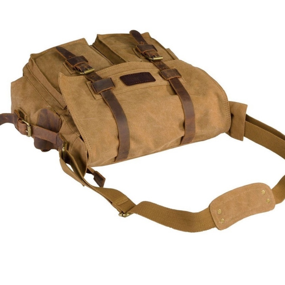 Canvas Satchel Messenger Bag